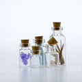 Mini Glass Bottles Clear Drifting Bottles Small Wishing Bottles With Cork Stoppers for Wedding Birthday Party Glass Jars