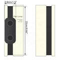 Personalized Custom A5 Book Notebook Detachable Elastic Band Pen Holder Pu Leather Pen Loop Strap