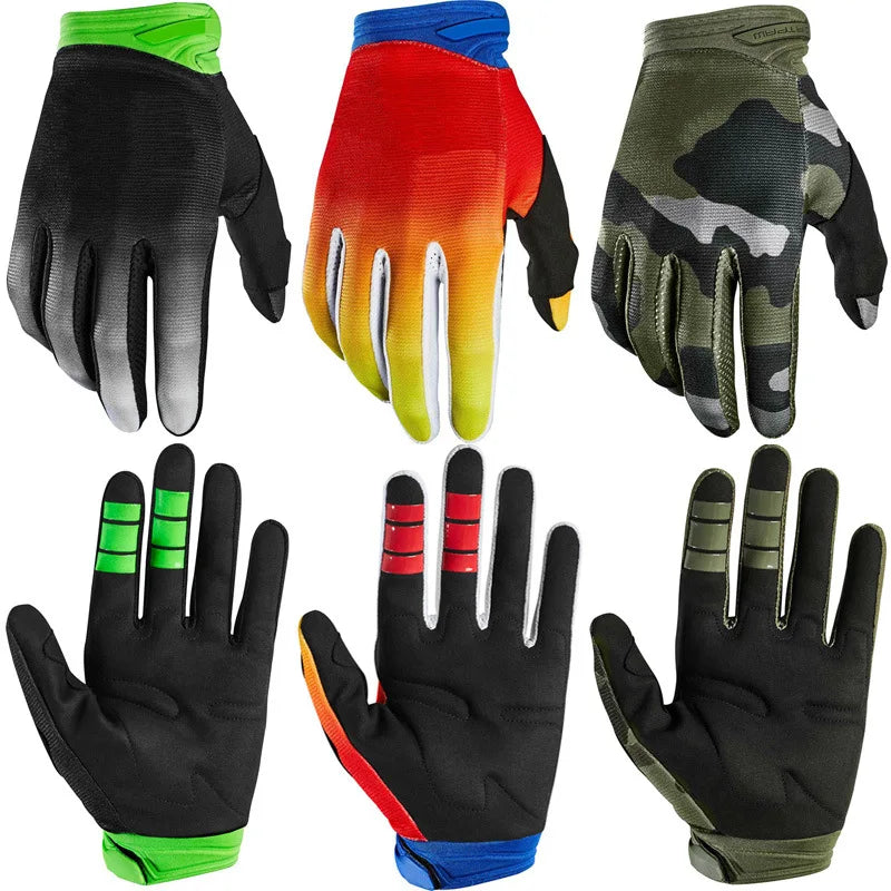 YOUME New Motorcycle Gloves Full Finger Breathable Polyester & Nylon Outdoor Sports Cycling Motocross Racing Gloves OEM Service