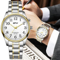 OEM Luxury Business Stainless Steel Men Watches Luminous Relojes Para Hombre Custom Watches Logo