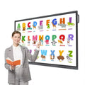 75 86 100 110 Inch Multilanguage Android/Windows Display Interactive Board Online Educational School Equipment With Touch Screen