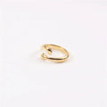 Fenny 18K Gold Plated Wholesale Ready to Ship Dainty Love Designer Hug Stainless Steel Finger Ring Trendy for Women