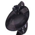 Vintage Women Red Church Derby Hat Elegant Fascinators for Women Tea Party Headband Wedding Hat for Lady