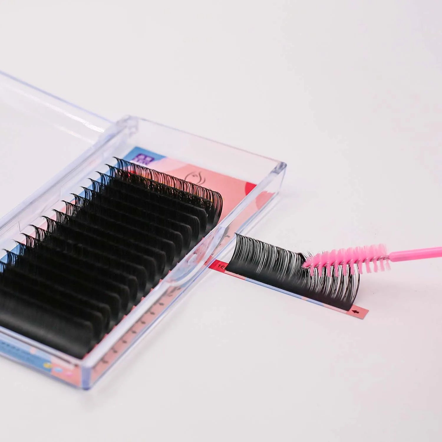 Thickness 0.03 0.05 0.07 0.10 0.12 0.15    Your Logo Blank Lash Extensions silk soft Fluffy Russian Volume Eyelash Extension