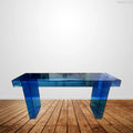 Modern Acrylic Computer Desk New Dining and Living Room Furniture Set for Work and Kids