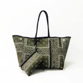 Ladies Outdoor Beach Perforated Open Closure Candy Pattern Unique Shopping Bag Neoprene Tote