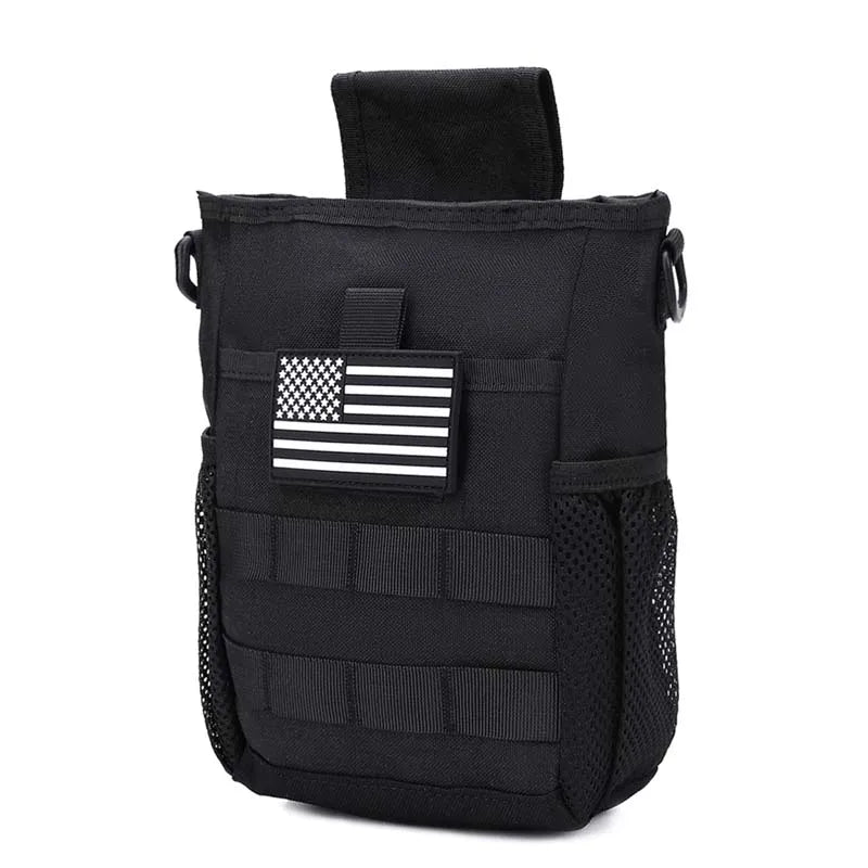 Outdoor Sport Waterproof Durable Collapsible 1000D Nylon EDC Pouches Tactical Molle Ammo Pouch Travel Multipurpose Storage Bag