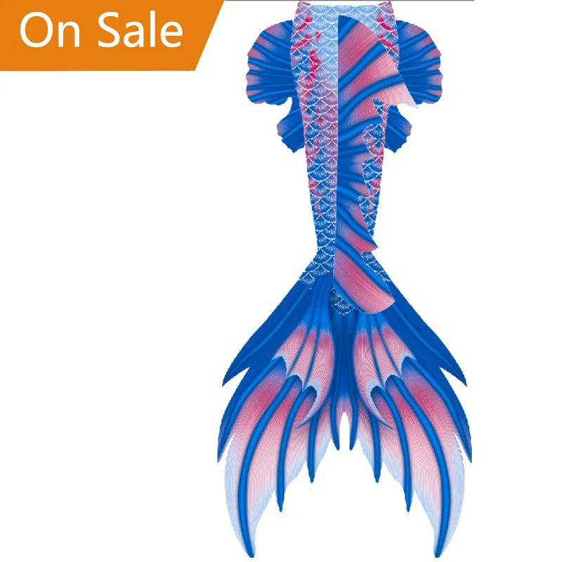 New Bathing Suit Mini Mermaid Skin Tail Costume Swimsuit  Swim With Monofin