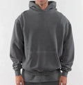 Wholesale High Quality Men's Heavy Vintage 200 300 500gsm Pullover 100% Cotton Oversized Eco-Friendly Breathable Custom Hoodies