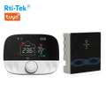 Smart Gas Boiler Thermostat for Floor Heating Desktop RF Thermostat for Apartment Use