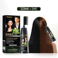 Mankani Premium Grade Ammonia-Free Non Allergic Permanent Color Cream 2-in-1 Hair Dye for Gray White Hair Long-Lasting Color