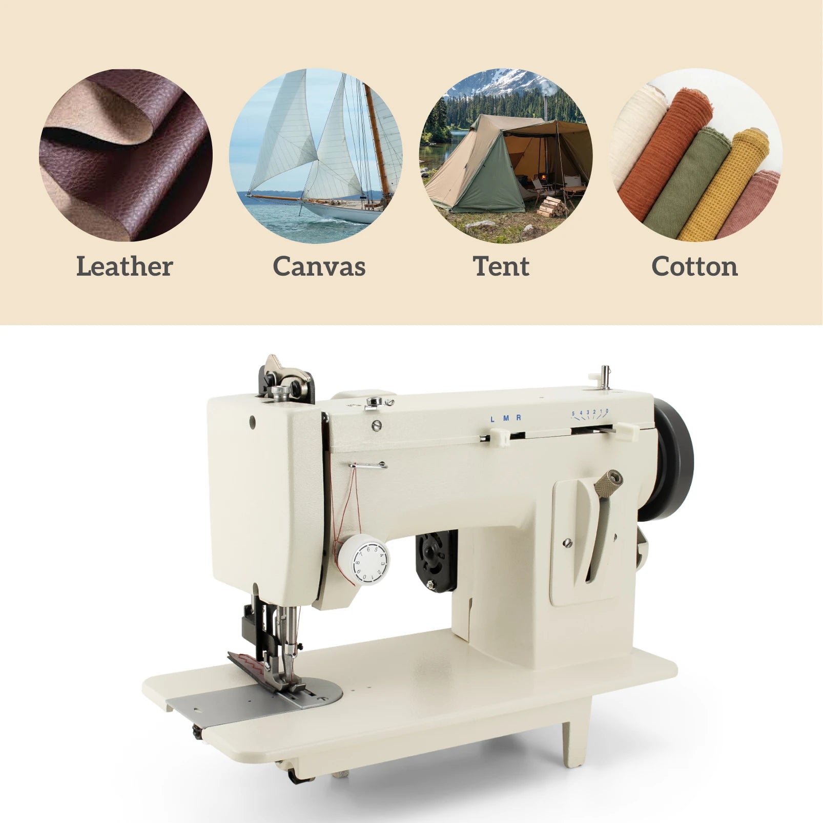 9" Home Use Pedal Walking Foot Zig Zag Sewing Machine for Home Use