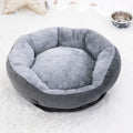 Hot Sale Luxury Solid Fluffy Pattern Winter Warm Plush Cat and Dog Bed Washable Pet Sofa with Accessory