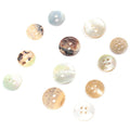 Eco-friendly Custom Engraved 2-Holes 4-Holes Natural Material Buttons Japanese Agoya Shell Button for Sustainable Fashion Design