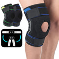 Neoprene Sports Silicone Knee Pad Anti Slip Compression Gel Knee Brace Sleeve for Running Weightlifting