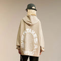 Wholesale Manufacturer's Oversized Cropped Hoodie for Men Custom Print 100% Cotton Raw Hem Autumn Hooded Cut Edge Blanks Hoodies