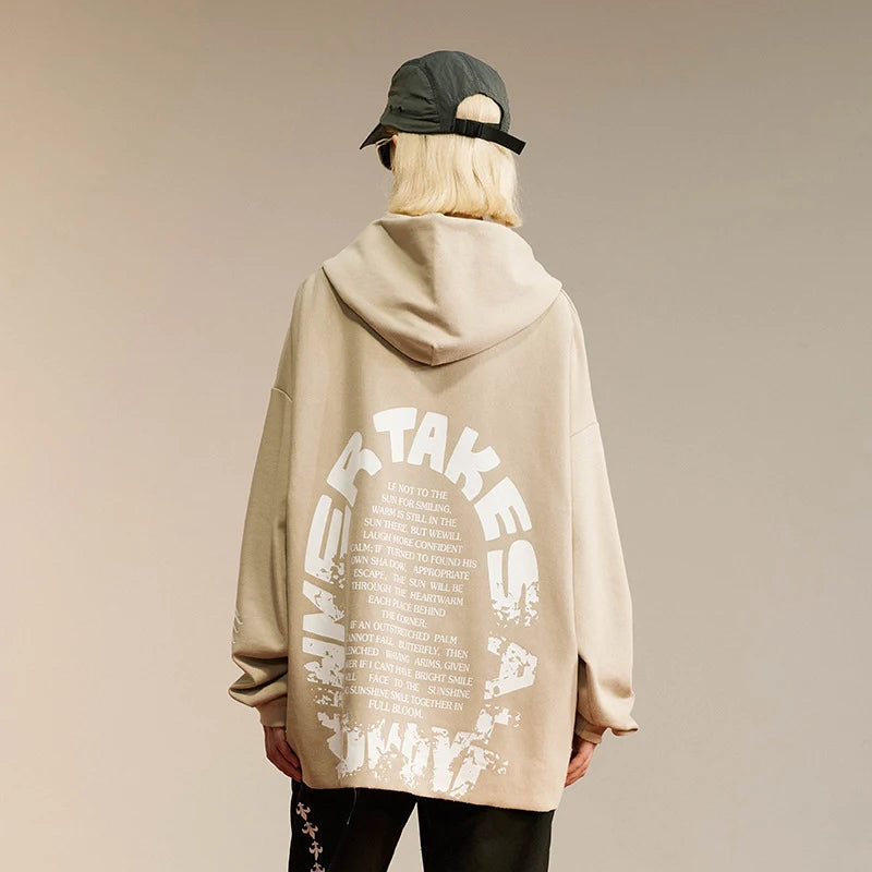 Wholesale Manufacturer's Oversized Cropped Hoodie for Men Custom Print 100% Cotton Raw Hem Autumn Hooded Cut Edge Blanks Hoodies