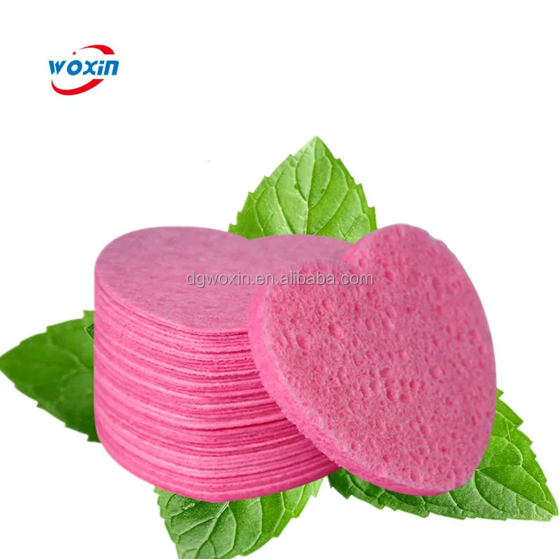 Hot Sell Biodegradable Compressed Skin Care Facial Cleaning Cellulose Face Sponge Disposable Facial Sponge