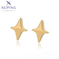 T000969719 XUPING JEWELRY 14K Gold Color Charming Stainless Steel Star Women Other Fashion Designed Stud Earrings
