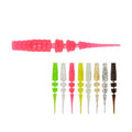 Factory New Product Section Soft Lure 42mm 0.35g TPE Pin Tail Worm Bait Root Fishing Lure Baits Long Tensile Floating Soft Bait