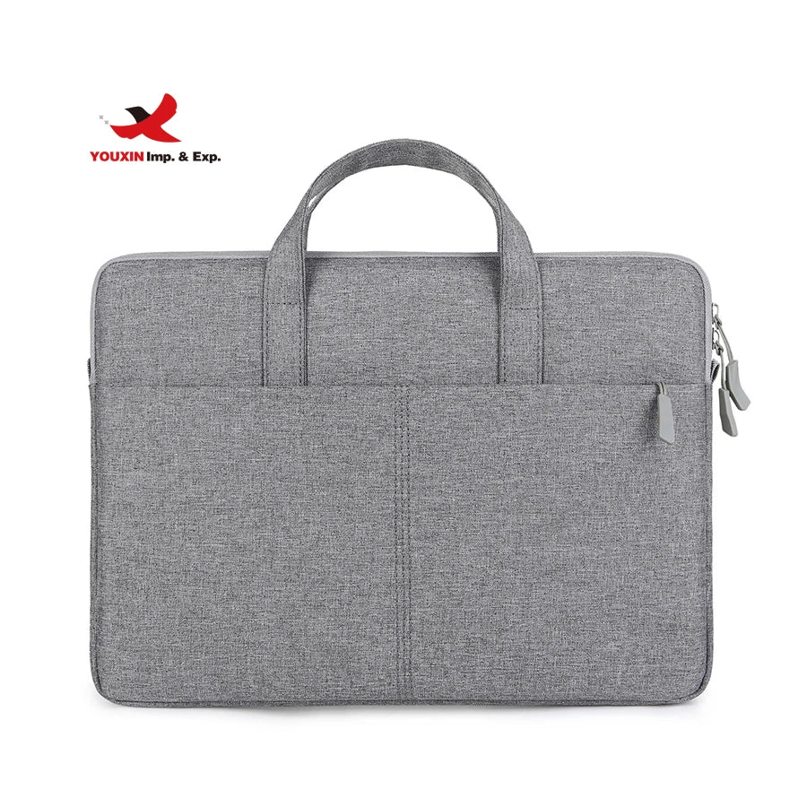 Custom Logo 14/15.6 Inch Oxford Lightweight Portable Waterproof Laptop Briefcase with Large Capacity for Business Use