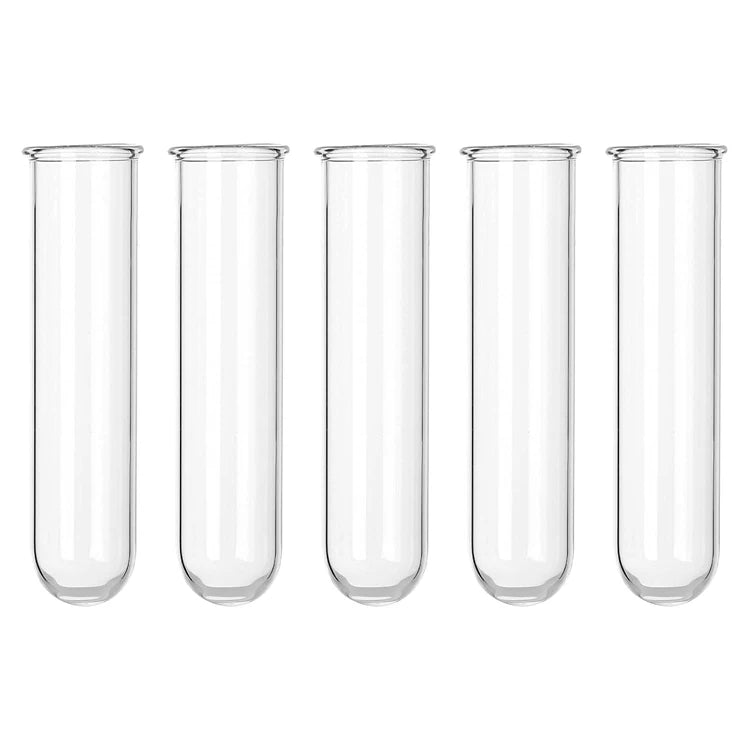 Garden Office Decorative Wall Mounted Glass Mini Test Tube Vases for Hydroponic Plants