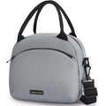 Portable Insulated Lunch Tote Bag Leakproof Thermal Cooler Sack Food Handbags Case for Travel Work with Shoulder Strap