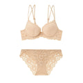 Discount High Quality Women's Sexy Lingerie Comfortable Casual Fabric Push-up Bra With Lace Decoration Chic Sexy Gathered Style