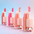 Unique Style clear Lip Gloss Wholesale Bulk China Vendor Pretty Rose Gold Heart Shape Trending Lip Gloss