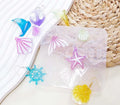 Hot Selling DIY Crystal Drip Earrings Pendant Silicone Mold Starfish Shell Fruit Animal Series Earrings Resin Mold MegaBDM