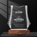 China Sports Manufacturer's Customized Blank Sublimation Crystal Shields Special Shape Other Crystal Crafts Awards and Trophies MegaBDM