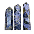 Natural Gemstone Healing Crystal Point Sugilite Tower