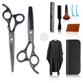 11PCS Hairdressing Scissors Kit Hair Clipper Thinning Cutting Scissors Hair Scissor Set for Home Use