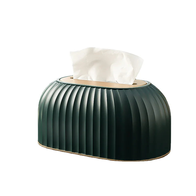 High-Grade Sanitary Spring Desktop Lifting Tissue Box Luxury Home Living Room and Restaurant Paper Holder