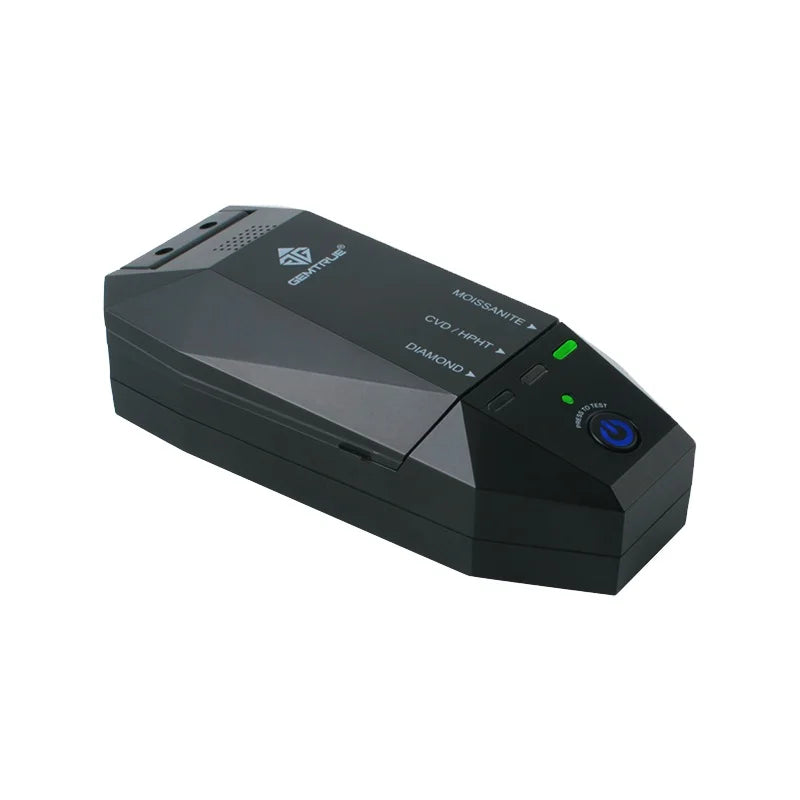 Pocket-Sized Diamond CVD/HPHT Moissanite Tester Speaking Test Results Four Regular AAA Batteries
