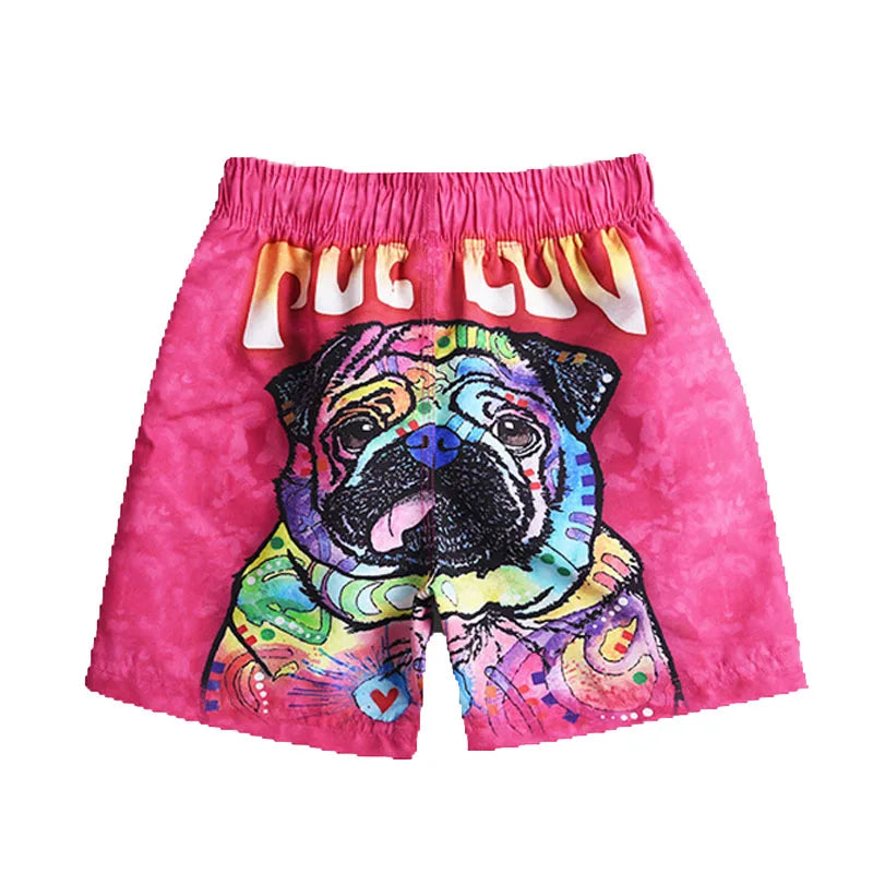 Elastic Waist Man Quick Dry Swimming Trunks Kids Adult Designer Custom Mesh Beachwear Placement Printed Cool Board Shorts