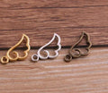 Mini Hollow Wing Charms Pendants for Jewelry Making DIY Handmade Craft