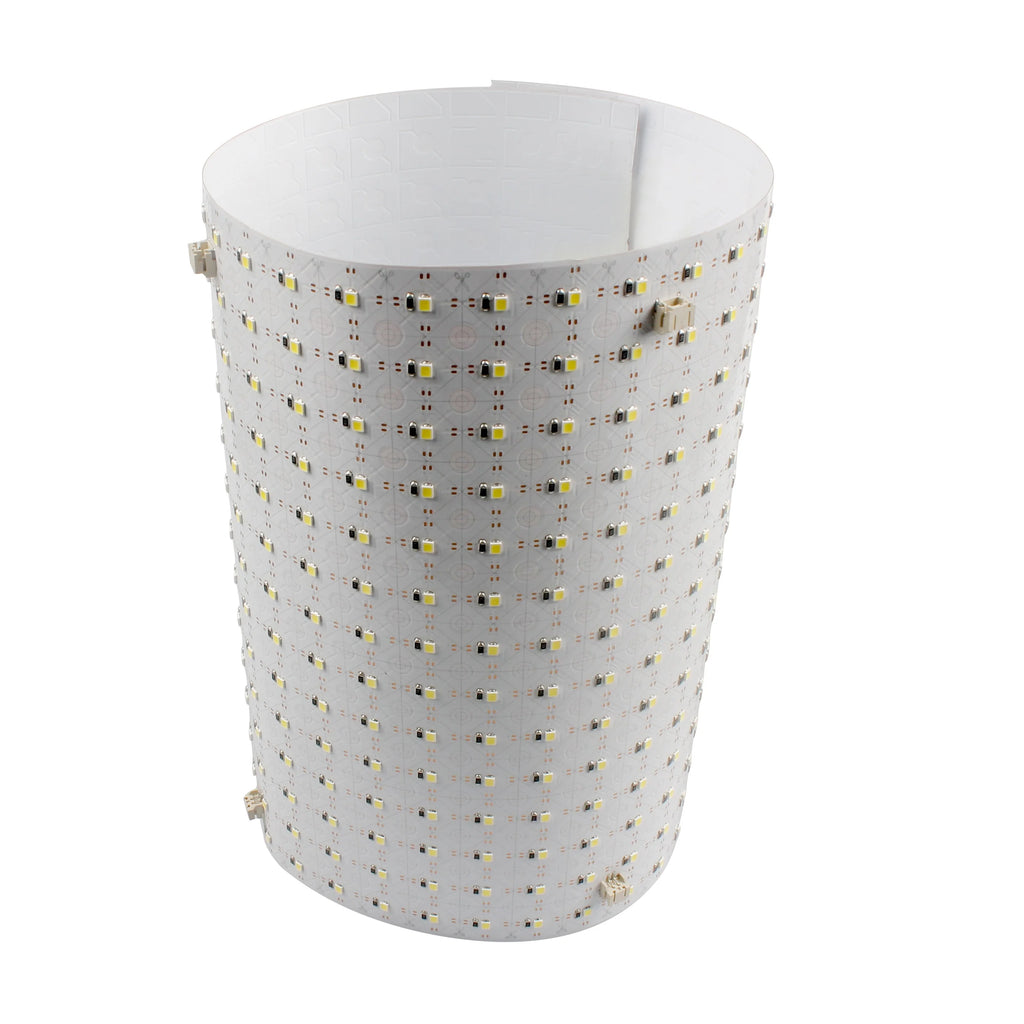 Wholesale 420LED 50x25 Panel LED Strip Sheet 12V/24V White 7500K High Brightness Flexible Led Backlight Sheet
