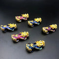 Wholesale 3D Gold Fashion Color Mood Temperature Color Change Pixiu Charm Beads Jewelry Accessories DIY Bracelet