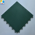 Plastic PP Modular Flooring for Outdoor Sports Fields Easy Install Interlocking Sports Flooring