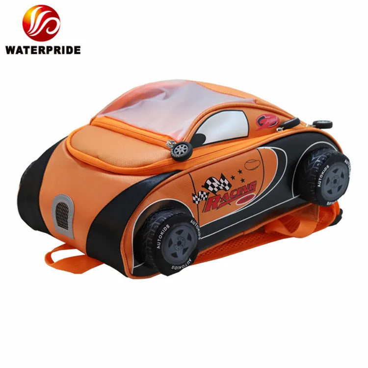 Wholesale 2023 Boys Backpack with Small Car Designs KID BACKPACK for BOY 3d Car Backpack