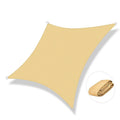 New Wholesale HDPE Rectangle Woven Garden Shade Sail Outdoor Sun Protection 3*3m 10x10ft