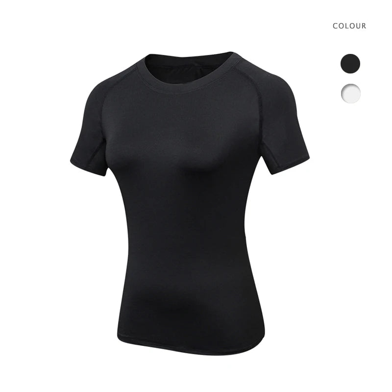 Womens Lightweight Flax Tight Compression Breathable Eco-Friendly Sports Fitness Yoga Training Running Sweat-wicking Quick Dry
