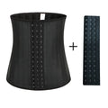 2024 Dropshipping Product Colombian Girdle 100% Waist Support Cincher Corset 25 Steel Bones Latex Waist Trainer With Extender