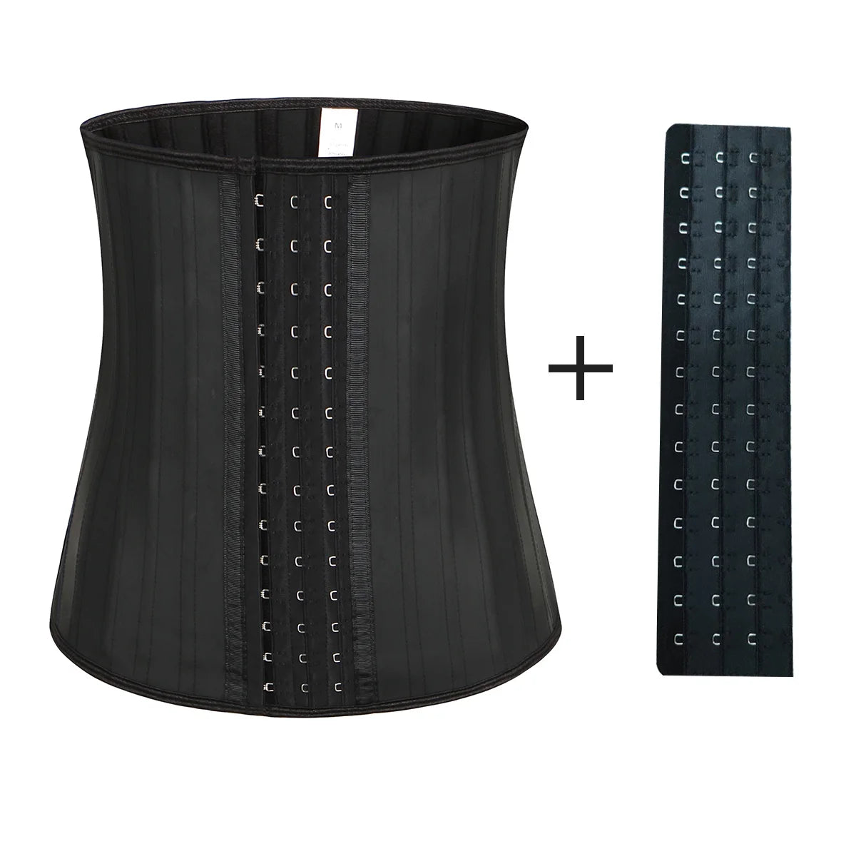 2024 Dropshipping Product Colombian Girdle 100% Waist Support Cincher Corset 25 Steel Bones Latex Waist Trainer With Extender