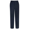 Men's Business Casual Straight-Leg Pants Waterproof & Oil-Proof Fleece-Lined Thickened Non-Iron Mid Waist XL Size Plain Dyed