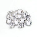 Starsgem 3mm 4mm 5mm Round Cut Loose Moissanite DEF Top Grade Synthetic Diamond clear White Moissanite