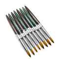 Kolinsky England Acrylic Painting Nail Brush Luxury Professional Gradient Color for Salon and Beauty Use