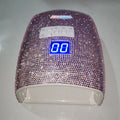 Factory Professional UV LED Nail Dryer 180W with Rhinestones Decoration Metal Reflector Inside Plug-in New Style Nail Lamp
