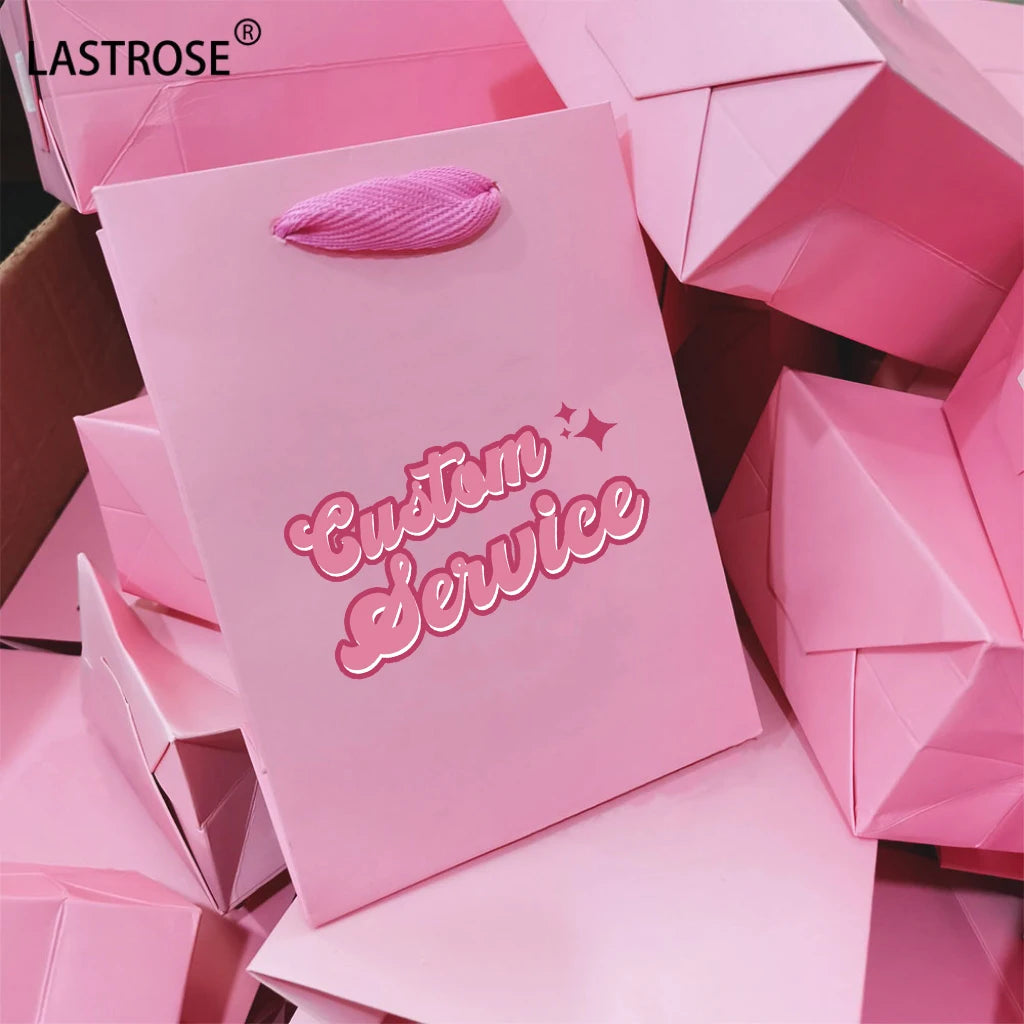 Wholesale Cheap Lash Packaging Bag Shopping Paper Bags With Handle Luxury Fashion Gift Bag